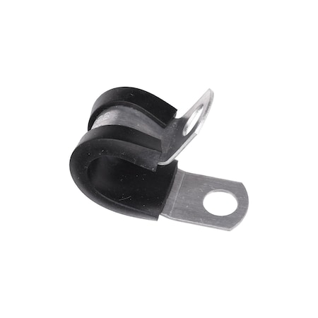 Auveco 3/8in Diameter Aluminum Tubing Clamp, Neoprene Jacket, 15PK 17363