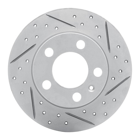 Dynamic Friction Co DFC Geoperformance Rotor - Drilled and Slotted 830-74019R