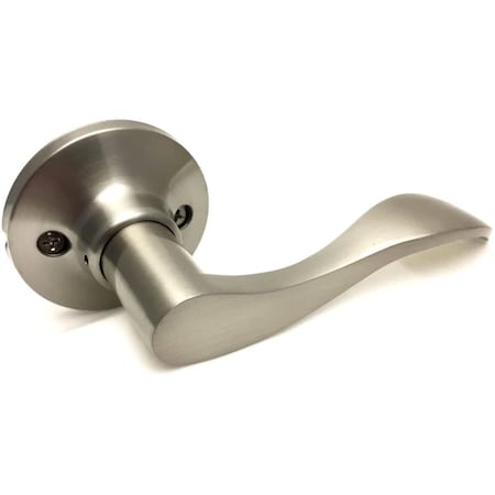 Tento Campait Right Hand Naples Lever with Round Rose Half Dummy Lockset Grade 3, Satin Nickel TE3250746