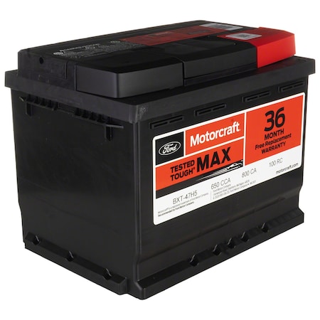 Motorcraft Vehicle Battery, BXT47H5