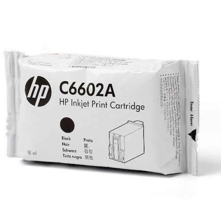 Hp (C6602A) Black Original Thermal Ink Cartridge (7M Characters) C6602A
