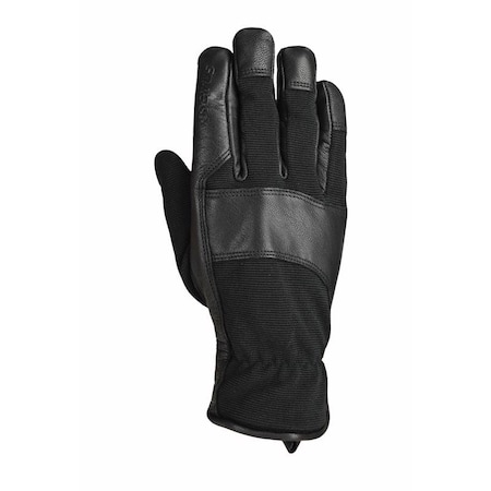 Seirus Workman L Goatskin/Leather Work Black Cold Weather Gloves, Pair 8186.0.0014