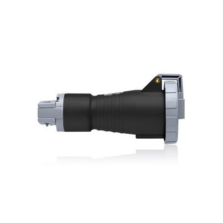 Leviton Industrial Grade, Watertight Connector, 30 Amp, 347/600 Volt 3-Phase WYE 530C5W