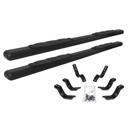 Go Rhino 5-80 in. Long Universal Textured Black Side Bars Sidesteps RHI10580T