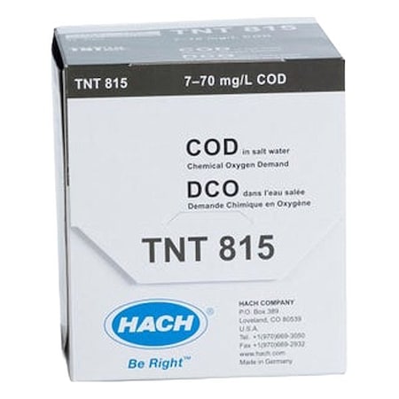 Hach Vial Test, Vial TNT815