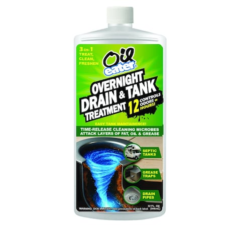 Oil Eater Overnight Drain Tank Treatment, for Gr AOT3233301