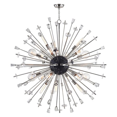Hudson Valley Lighting Liberty 18 Light Chandelier 60 In. Polished Nickel 5060-PN