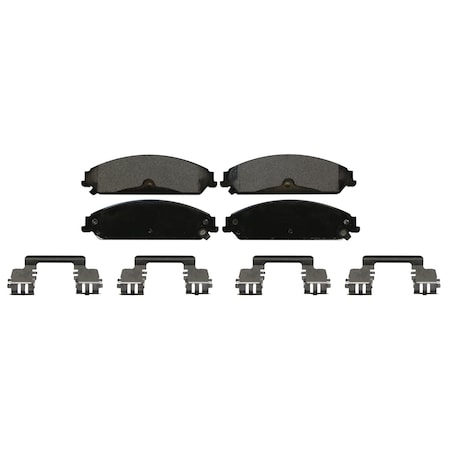 Wagner Brake QuickStop Front Disc Brake Pad Set Semi-Metallic,  ZX1058C