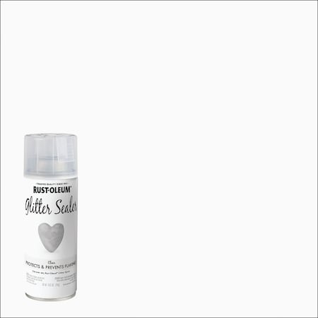 Rust-Oleum 10.25 Oz. Clear Glitter Sealer Spray Paint 267736