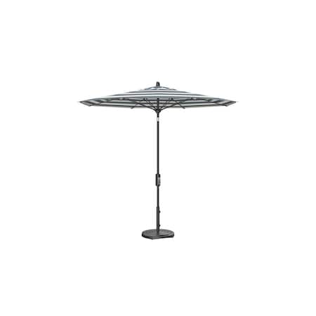 Treasure Garden 9 ft Patio Umbella, aluminum, fiberglass ribs, outdoor, Gateway Coast Stripe UM840-09 14087 Gateway Coast Stripe