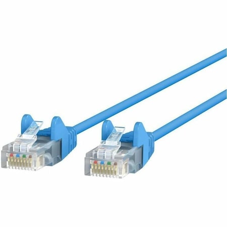 Belkin CAT6 SLIM 28AWG CABLE -BLUE -7FT CE001B07-BLU-S