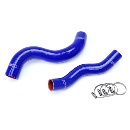 Hps Performance High Temp Reinforced Silicone Radiator Coolant Hose Kit, Blue, 57-1703-BLUE