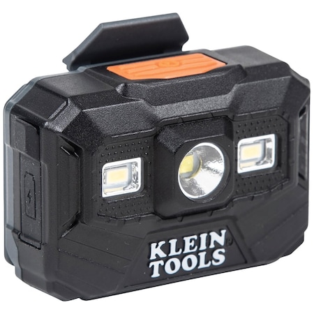 Klein Tools Rechargeable Headlamp and Work Light, 300 Lumens All-Day Runtime 56062