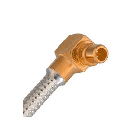 Johnson MMCX Plug Right Angle Cabled RG405 135-3693-101
