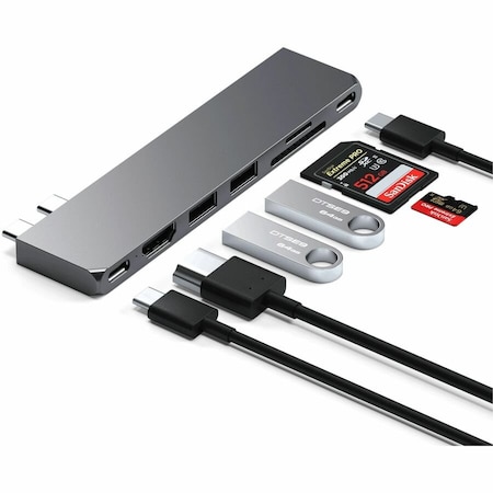 Satechi PRO HUB SLIMSPACE GRAY ST-HUCPHSM