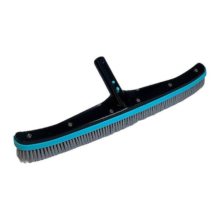 Jed Pool Tools Pool Brush, Al, Black/Gray/Enameled, 18" L 70-292