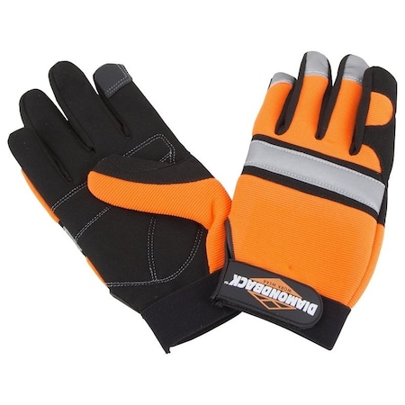 Diamondback Touchscreen Hi Visibility Mechanics Gloves, XL 5959XL