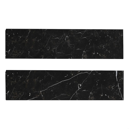 Msi Regallo Marquinanoir 3" X 24" Matte Porcelain Bullnose Wall Tile, PK10 ZOR-PT-TR-0230