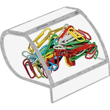 Kantek Acrylic Paperclip Holder AD-40