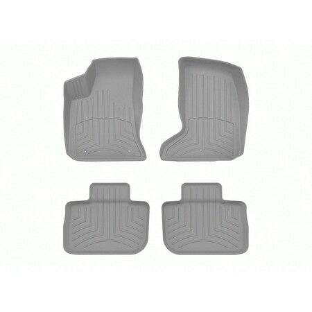 Weathertech Grey, Front and Rear FloorLiner HP 464251-463792IM