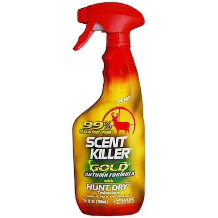 Wildlife Research Cente Wildlife Research  Wildlife Scent Elimination Gold Spray Aluminum, 24 oz. WR1275