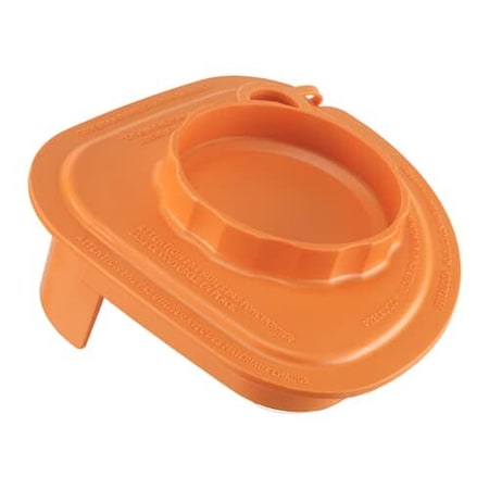 Vita-Mix Splash Lid, Orange, For Advance Containers: 58990, 6005 58998
