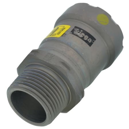 Viega MegaPressG adapter P 1 MPT 1 carbon steel zinc-nickel coating 25111