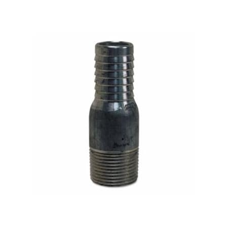 Dixon Valve King Combination Nipples, 1 in x 1 in (NPT) Male, Stainless Steel 238-RST10