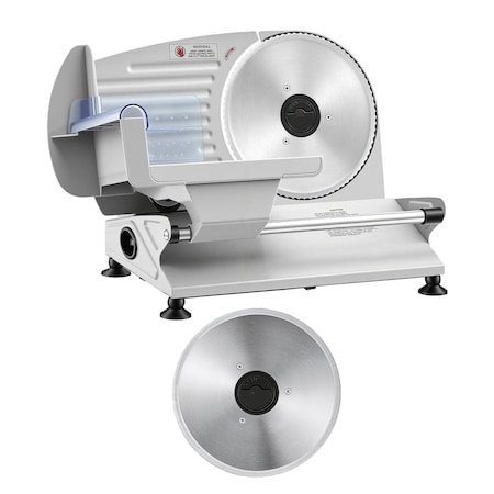 Vevor Electric Meat Slicer with Two 7.5" Blades and 0-0.6" Adjustable Thickness SL-520A