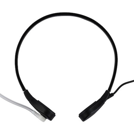 Motorola Throat Microphone, Cord 28" L, Black PMLN7705AR