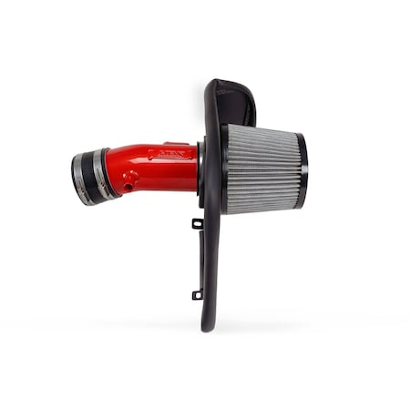 Hps Performance Air Intake Kit with Heat Shield, Red, 827-740R