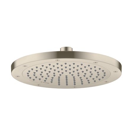 Axor ShowerSolutions Showerhead 245 1-Jet, 1.5 GPM in Brushed Nickel 35386821