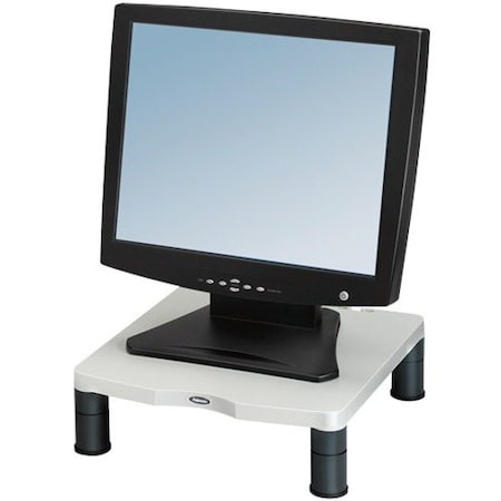 Fellowes Standard Monitor Riser, Gray FEL91712