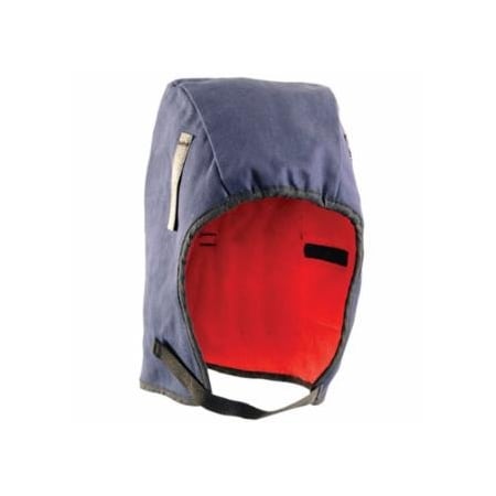 Occunomix MIRAWARM, Fleece Lined Cotton Twill Winter Liner, Navy/Red, 2-Layers Classic, Mid Length, FR 561-LB600