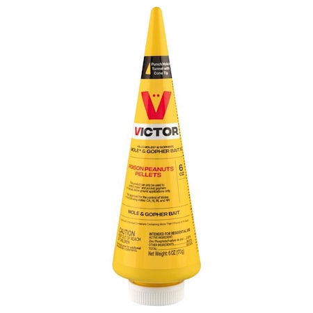 Victor Victor Toxic Poison Peanuts Pellets For Gophers and Moles 6 oz M6006