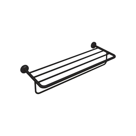 Axor Universal Circular Towel Rack, 24" in Matte Black 42843670