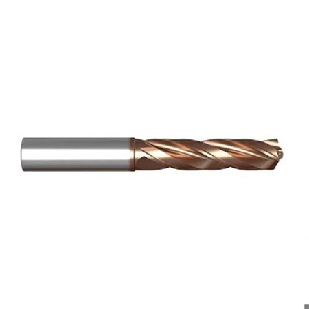 Yg-1 Tool CARBIDE DREAM DRILL HIGH FEED 3XD W/ COOLANT HOLE SLOT DIN 6537 H-COATING DGR493012F