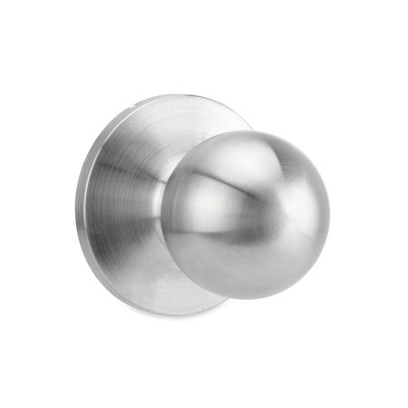 Global Door Controls GLC Series Light-Duty Commercial/Residential Cylindrical Knob, Grade 3 Dummy in Brushed Chrome GLC-5170B-626