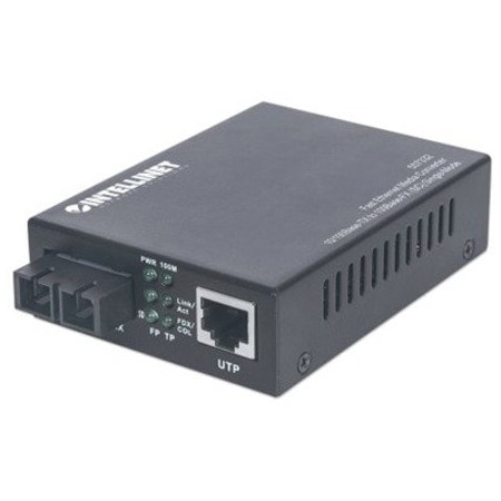 Intellinet Network Solutions 10/100 Sc Single Mode Media Converter 507332