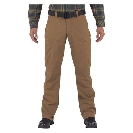 5.11 Apex Pant Battle Brown 28x34, S, Brown, 33% Cotton, 67% Polyester 74434ABR-116-28-34