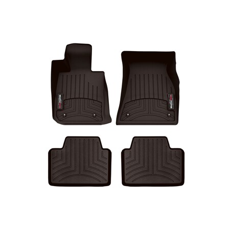 Weathertech Cocoa, Front and Rear Floorliners 4716761-4715302