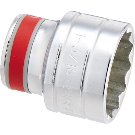 Kt Pro 1/2" Drive Socket 1-3/16" SAE, 12 Point C1420S38