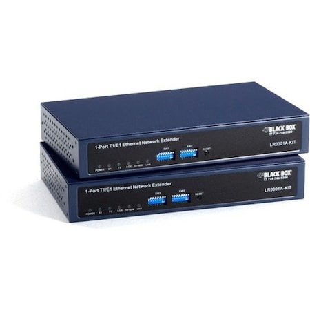 Black Box Black Box Ethernet Extender, 1-Port, RJ45 LR0301A-KIT