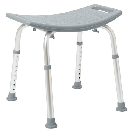 Medline MDS89740KD Shower Seat, 300 lb, Aluminum Frame G2-202KX1