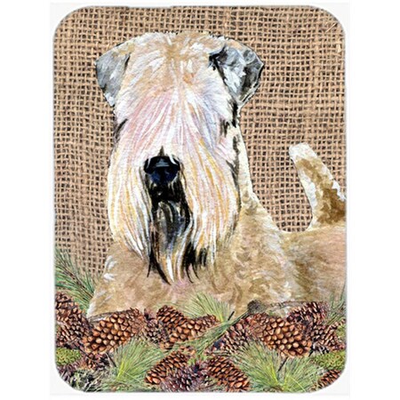 Carolines Treasures Wheaten Terrier Soft Coated Glass Cutting Board - Large SS4079LCB