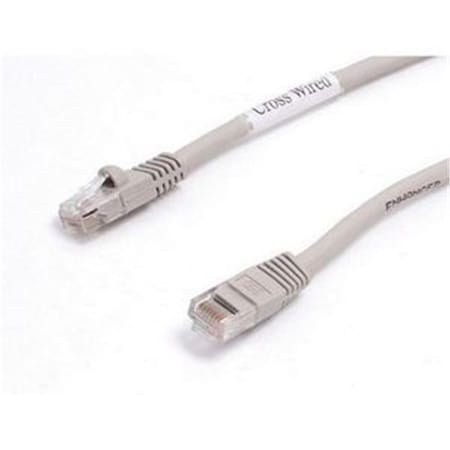 Ezgeneration Cat6 Patch Cable 10ft 1 x RJ-45 1 x RJ-45 Patch Cable Gray EZ780108