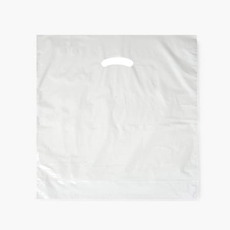 Nashville Wraps White Super Gloss 20x20x5Plastic Bags, 1.50 mil, 500PK SG3WH