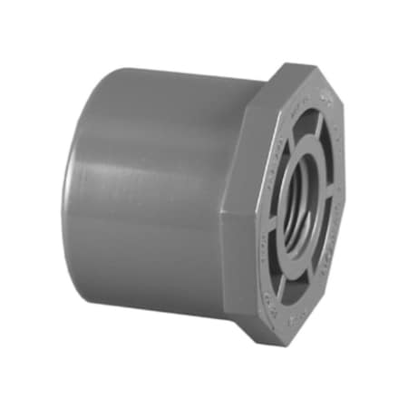 Charlotte Pipe And Foundry Reducing Bushing Schedule 80 2in Spigot T X 1in D FPT PVC PVC081084200