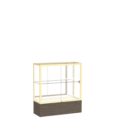 Ghent Counter Display Case 36x40x14, Mirror, Champange 2281MB-GD-WV