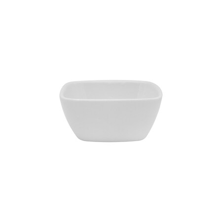 Cac Foodservice CAC China Kingsquare Square Bowl 10oz 4 3/4 in Box of 36, 36PK KSE-RB305